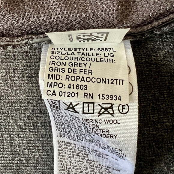 Canada Goose Windbridge Hooded Jacket - Charcoal Grey - Large L - Women’s - NWT - Picture 8 of 9